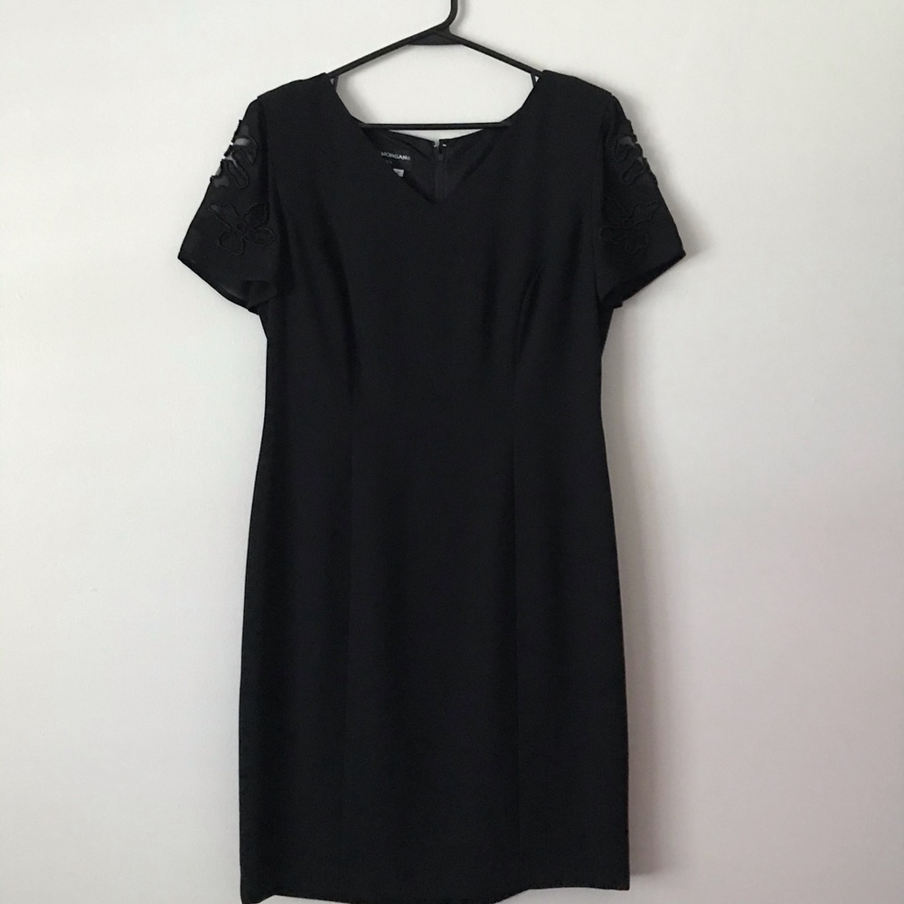 Donna Morgan Petites Black/Beaded dress👗